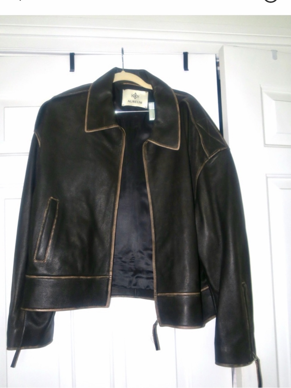 AUREUM leather jacket - Picture 3 of 3